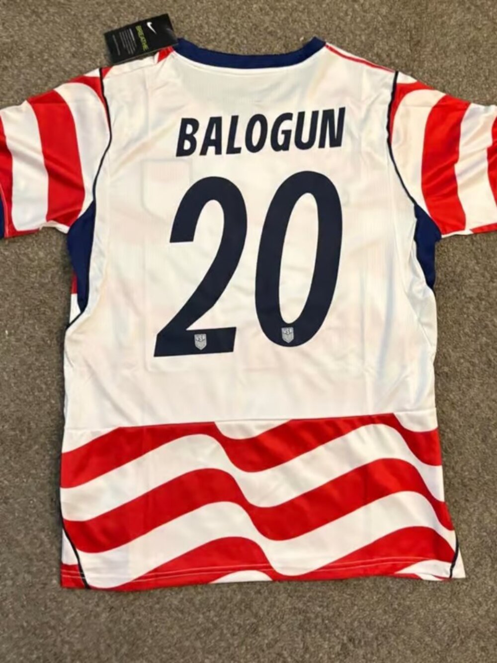 Folarin Balogun Home 2026 WC  Jersey Soccer